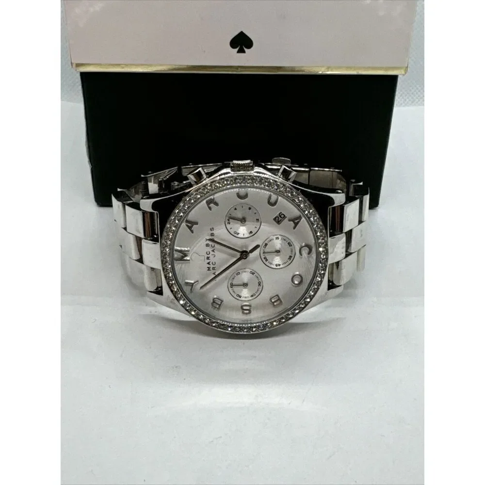 Marc by Marc Jacobs Henry MBM3104 Women's Analog Silver Dial Quartz Watch JNA174